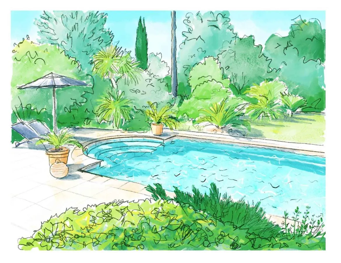 Le Domaine Des Muriers - Charme, Chic, Calme En Provence Cote D'Azur Plascassier 0*,